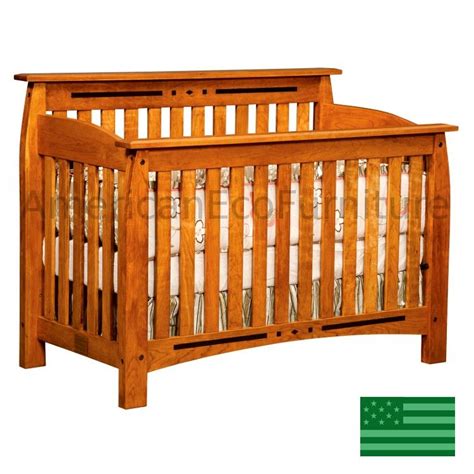 Offering a full line of traditional styles and finishes made in the usa. Bassinet Made in USA | Amish Arcadia 4 in 1 Convertible ...