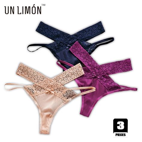 Unlimon Women Seamless Sexy Lace Panties Underwear Low Waist Femme Brief Girls Aliexpress