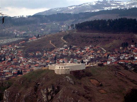 Bijela tabija - Old medievil fort watching on Sarajevo ...