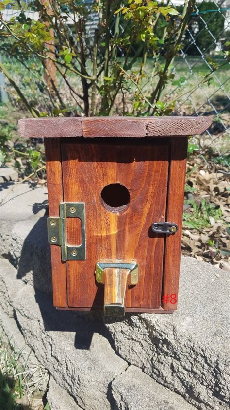 Outhouse Birdhouse Handmade Unique Fun Practical Etsy