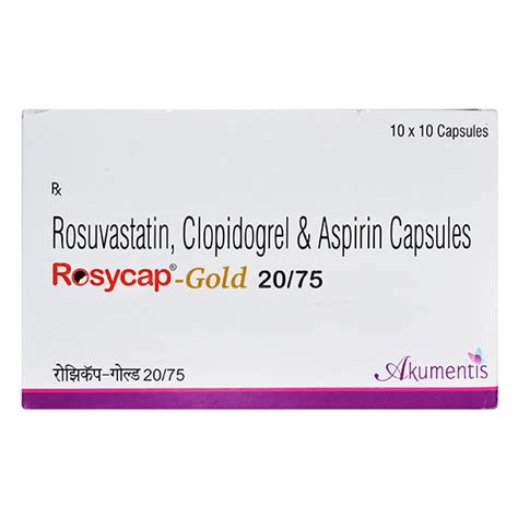 Rosycap Gold 2075mg Capsule 10s Buy Medicines Online At Best Price