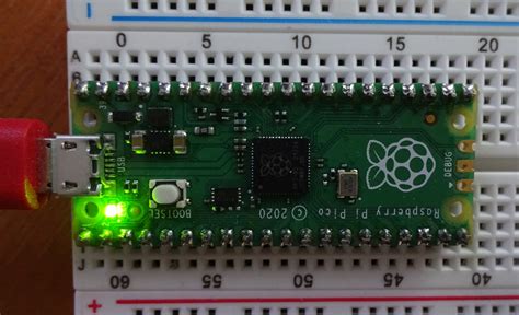 Raspberry Pi Pico Erste Schritte Programm Hochladen Und Led Blinken