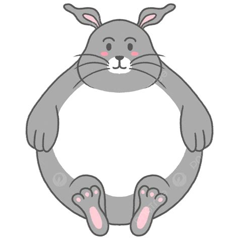 Notas Adhesivas De Cuerpo De Animal De Conejo Lindo De Dibujos Animados