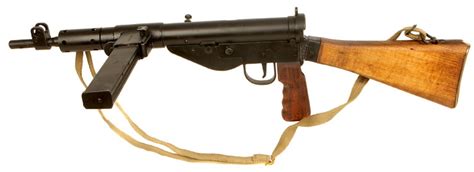 Deactivated Old Spec Wwii Sten Mkv 5 Submachine Gun Allied