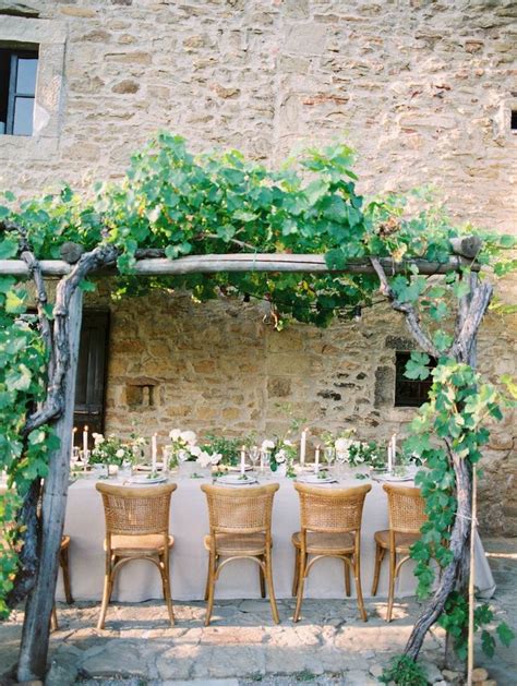 Romantic Organic Destination Wedding At Villa Montanare In Tuscany