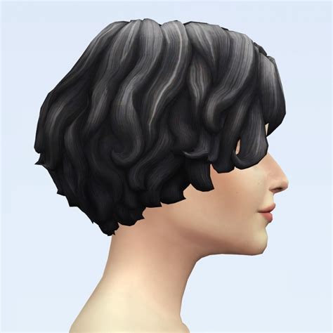 Gp07 Curly Mid Hair Edit V1 At Rusty Nail Sims 4 Updates