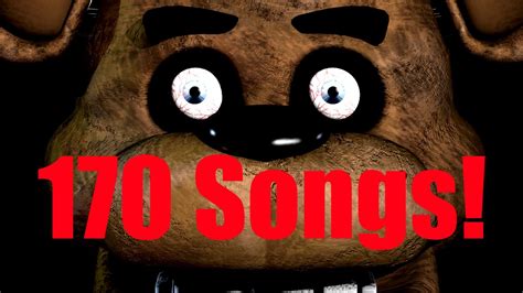 Clips Of All Fnaf Songs 170 Songs Youtube