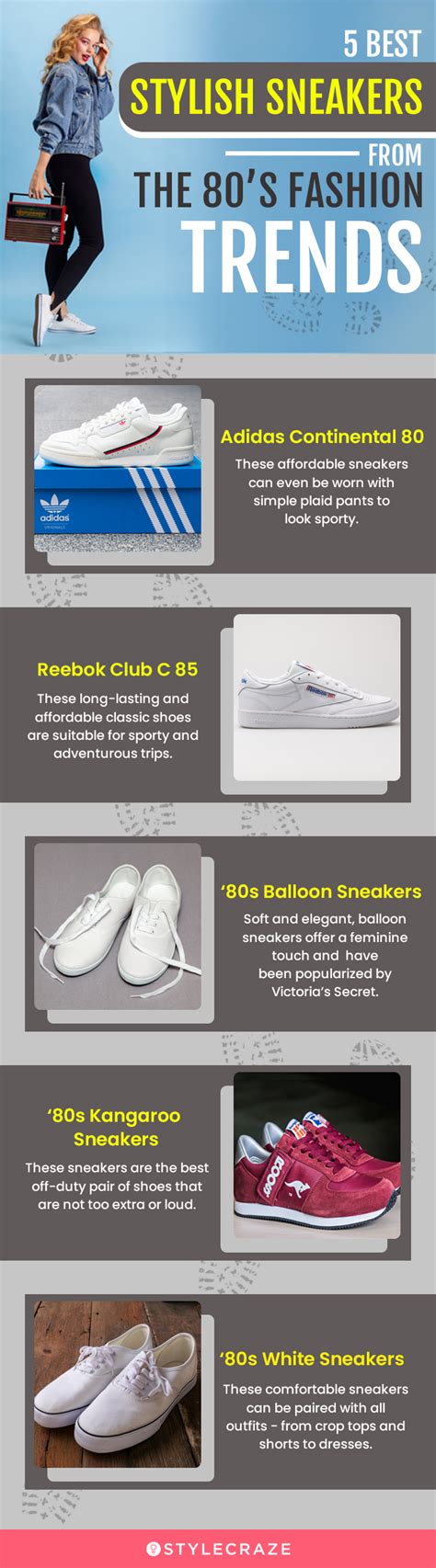 Top 11 Most Popular Sneakers From The Eighties