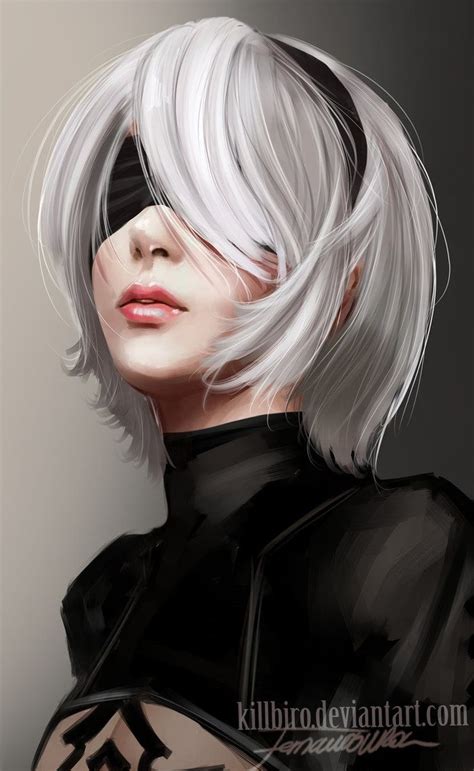 2b Portrait By Killbiro Nier