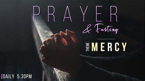 Daily Prayer 21 Days Of ‘call For Mercy Youtube