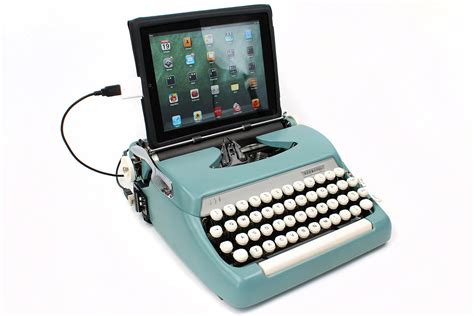 Usb Typewriter Computer Keyboard 38 Ts For Wordsmiths And Aspiring Novelists Popsugar