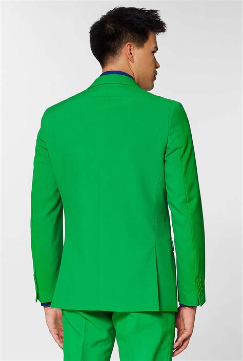 Evergreen Green Mens Suit Opposuits