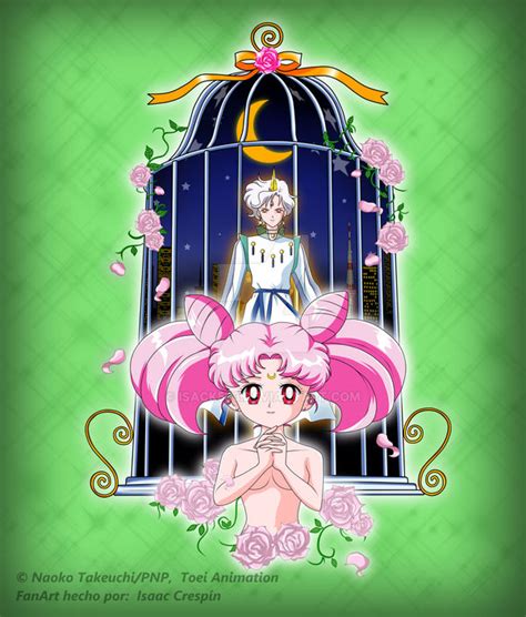Sailor Moon Artbook 4 Chibi Usa And Helios By Isack503 On Deviantart