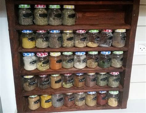 Homemade Spice Jars