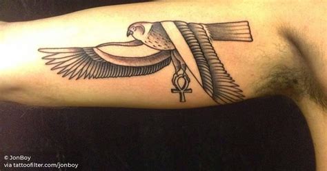 Egyptian Eagle Tattoo
