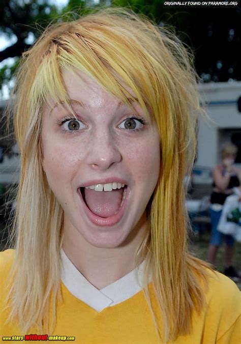 Hayley Williams Paramore Singer Without Makeup Nakedfaceproject
