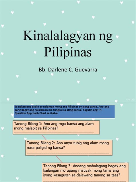 Kinalalagyan Ng Pilipinas Pdf