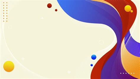 Abstract Colorful Shapes Background Design Trendy Wave Background