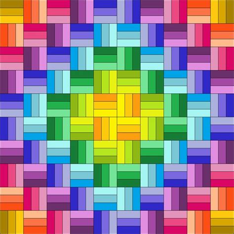 233 Best Images About Rainbowcolor Spectrum Quilts On Pinterest