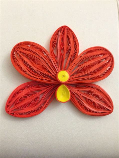 My 1st Attempt At Quiiled Orchid Paper Quilling Orchids Projects To Try Quilling Orchid
