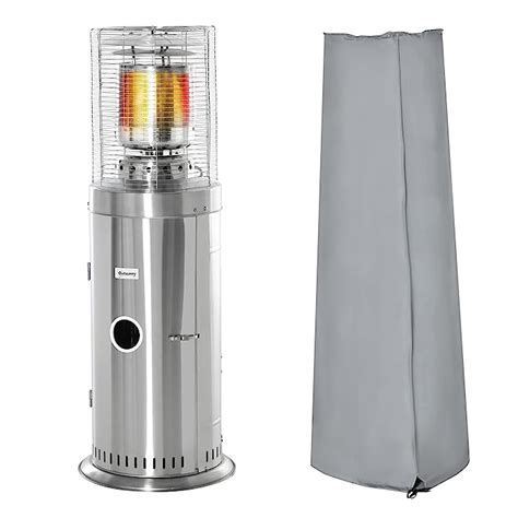 Buy Outsunny 10KW Outdoor Gas Patio Heater Terrace Freestanding Bullet