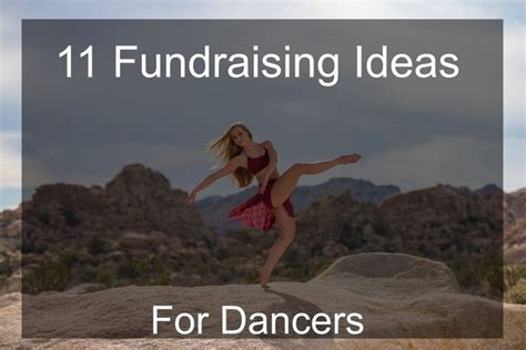 Fundraising Ideas For Your Team Dance Fundraisers Dance Team