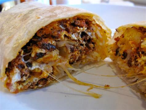 High Fat Chorizo Cheese And Egg Burrito Recipe And Nutrition Eat This Much