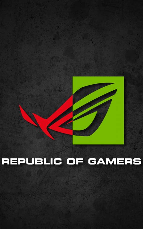 Free Download Republic Of Gamers Nvidia Wallpaper By Biosmanager On