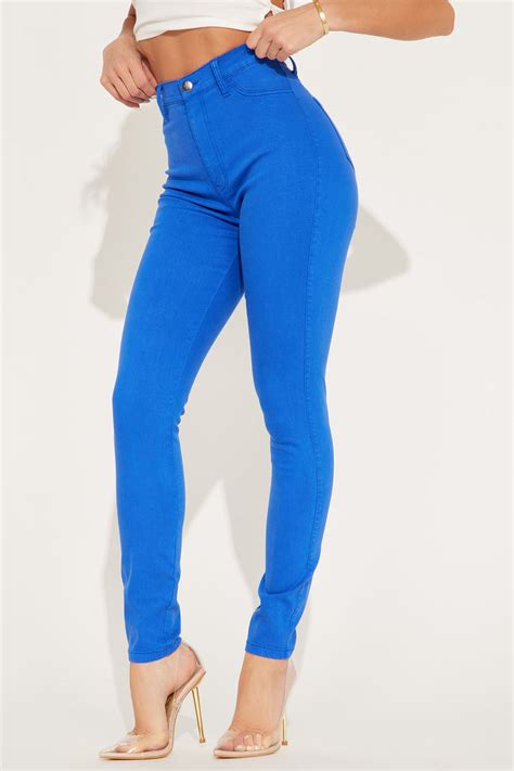 classic color high waist skinny jeans blue fashion nova jeans fashion nova