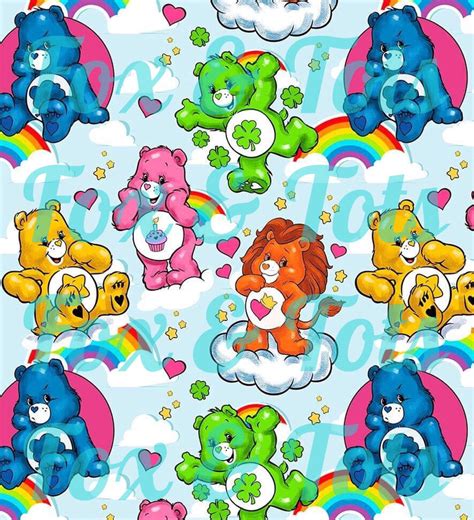 Care Bears Fabric Fox And Tots