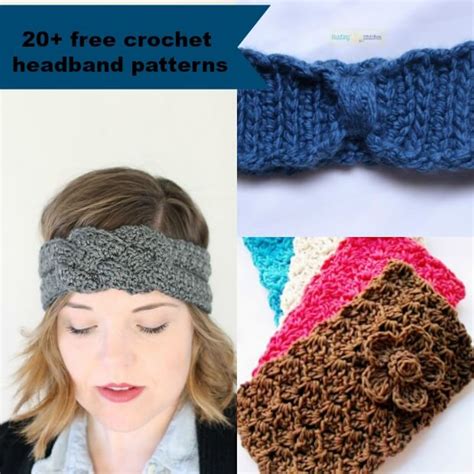 20 Free And Easy Crochet Headband Patterns
