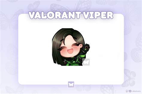 Viper Valorant Wave Emote For Twitch And Discord Etsy Uk