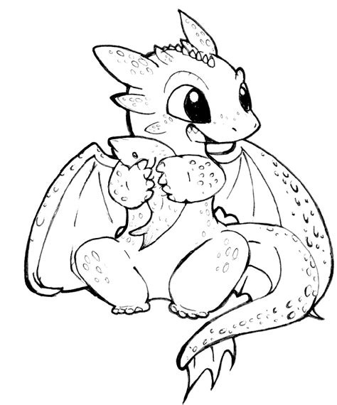Baby Dragon Coloring Pages Dragon Coloring Page Cute Dragon Drawing