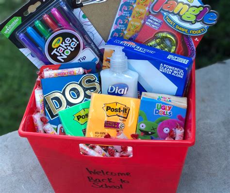 How To Make A Back To School Teacher Basket My Ts Games And Toys