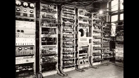 Babbage developed a mechanical calculator that had a simple storage mechanism the dawn of the pc the earliest computers were huge. The first Computer in the world , ENIAC - YouTube