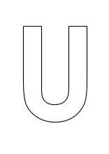 Sie sollte einem nachvollziehbarem system entsprechen, darf zahlen, buchstaben, bindestriche, slashs und und mehrere reihen enthalten. Buchstabe grosses U (mit Bildern) | Alphabet buchstaben ...