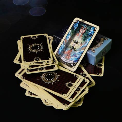 Mystic Manga Tarot Traditional Manga Tarot Oracle Deck Cards Etsy