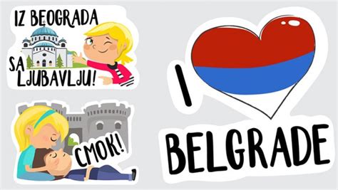 Pogledajte Kako Izgledaju Viber Stikeri Posvećeni Beogradu
