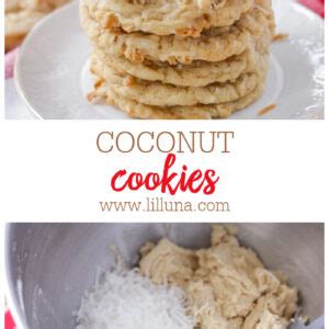 Easy Coconut Cookies Video Lil Luna