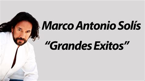 Marco Antonio Solis Tu Amor O Tu Desprecio Hq Youtube