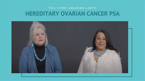 Announcements Tell Every Amazing Lady About Ovarian Cancer