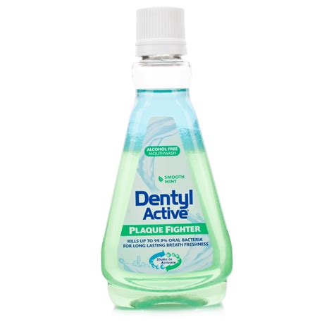 dentyl active plaque fighter smooth mint mouthwash chemist direct