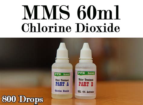 Mms Cd ממס 60 מל כלורין דאוקסיד Chlorine Dioxide חנות אינטרנטית עולם חדש
