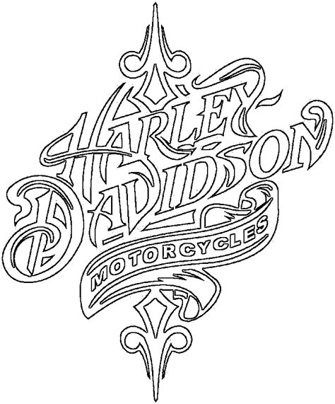 Harley Davidson Stencil Harley Davidson