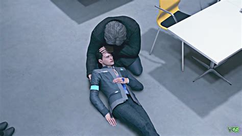 Detroit: Become Human - Connor Dies in Hank's Arms (He Calls Him SON