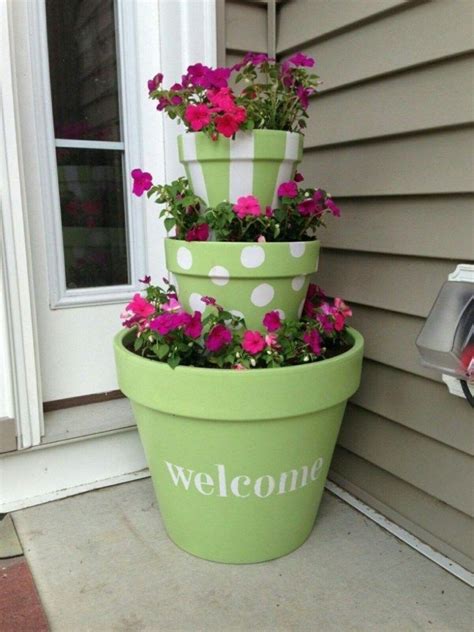 46 Flower Pot Decoration Ideas That You Can Try In Your Home