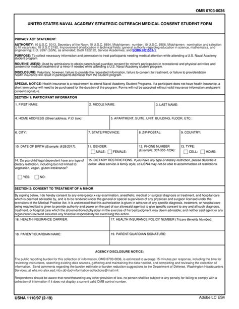 Fill Free Fillable Forms United States Naval Academy