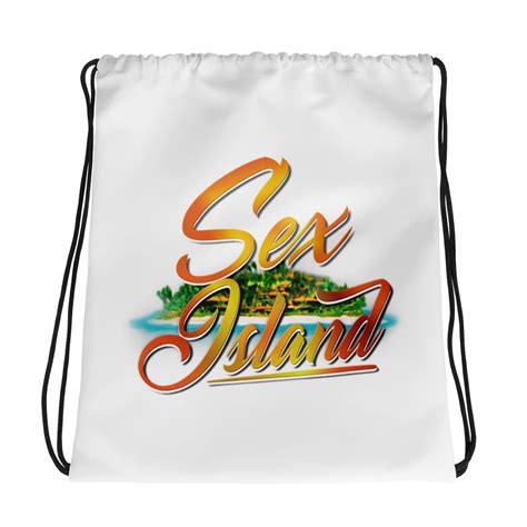 sex island drawstring bag gg and si company