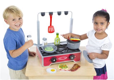 Melissa And Doug Deluxe Wooden Cooktop Set Affiliate Link Wooden Play