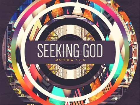 Seeking God Sermon Powerpoint Clover Media